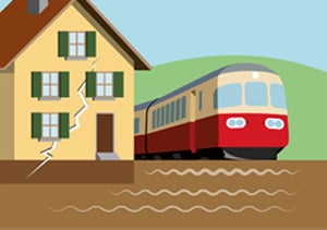 Vibration sismique externe