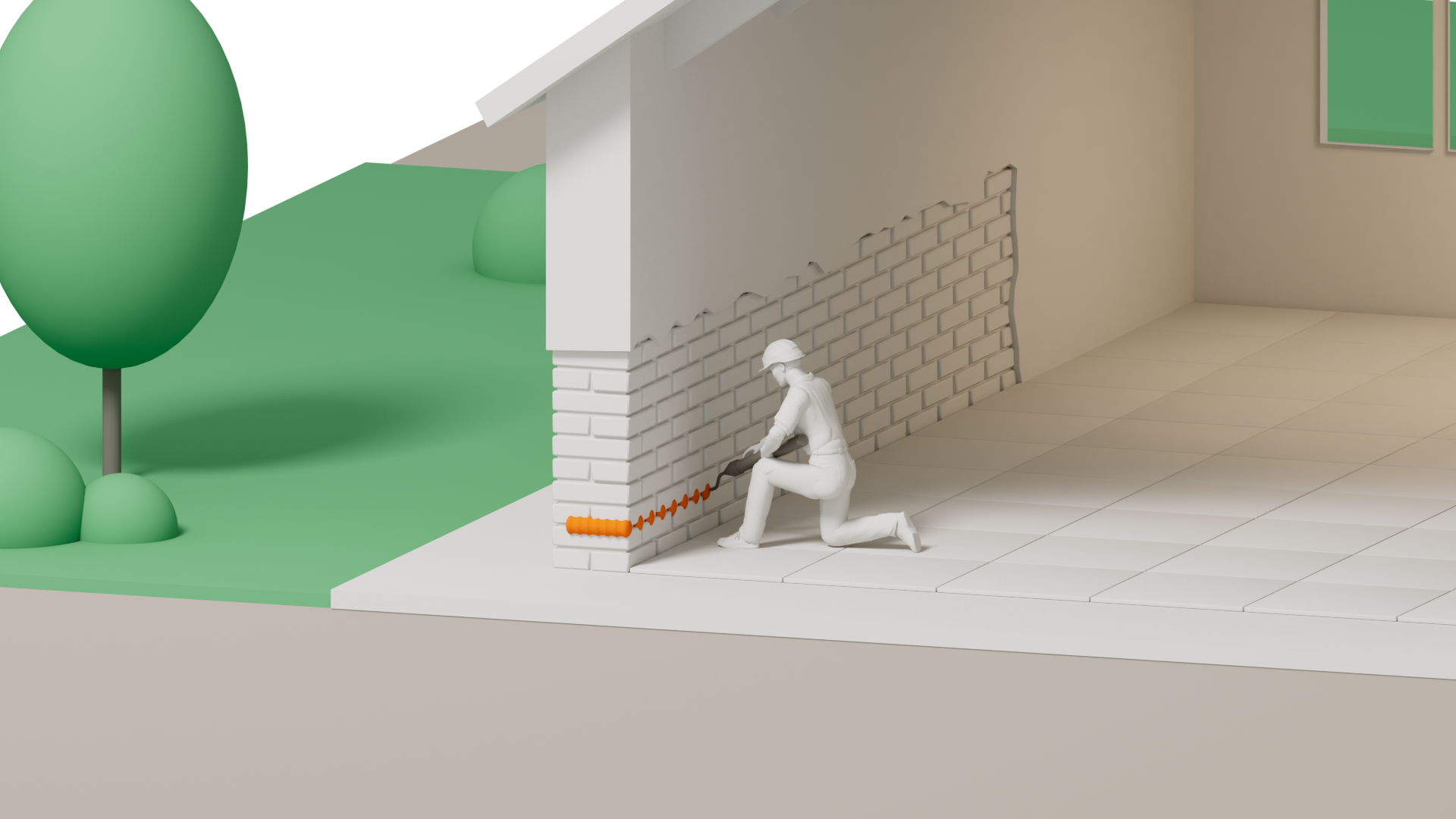 Visual 3D N°18_Fasi Humidity Barrier_04 iniezione