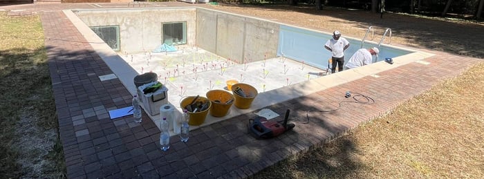 consolidamento piscina uretek