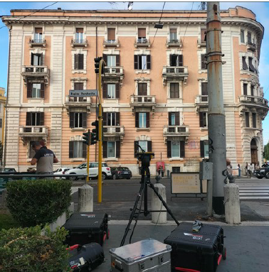 rilevazione con sistema radar 3D