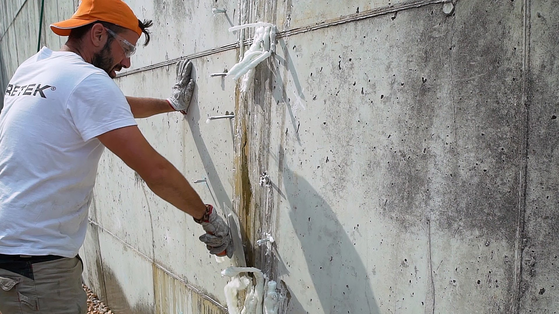 arresto infiltrazioni finitura