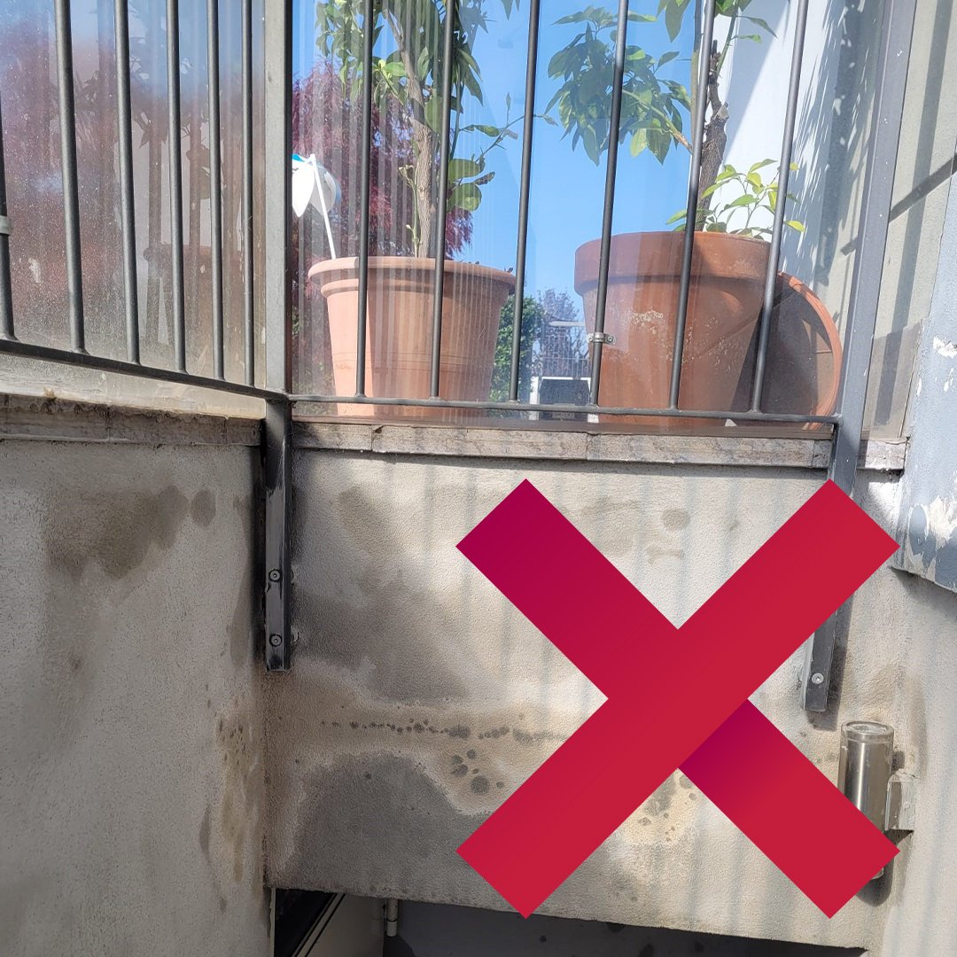 Giardino pensile water barrier intervento efficace
