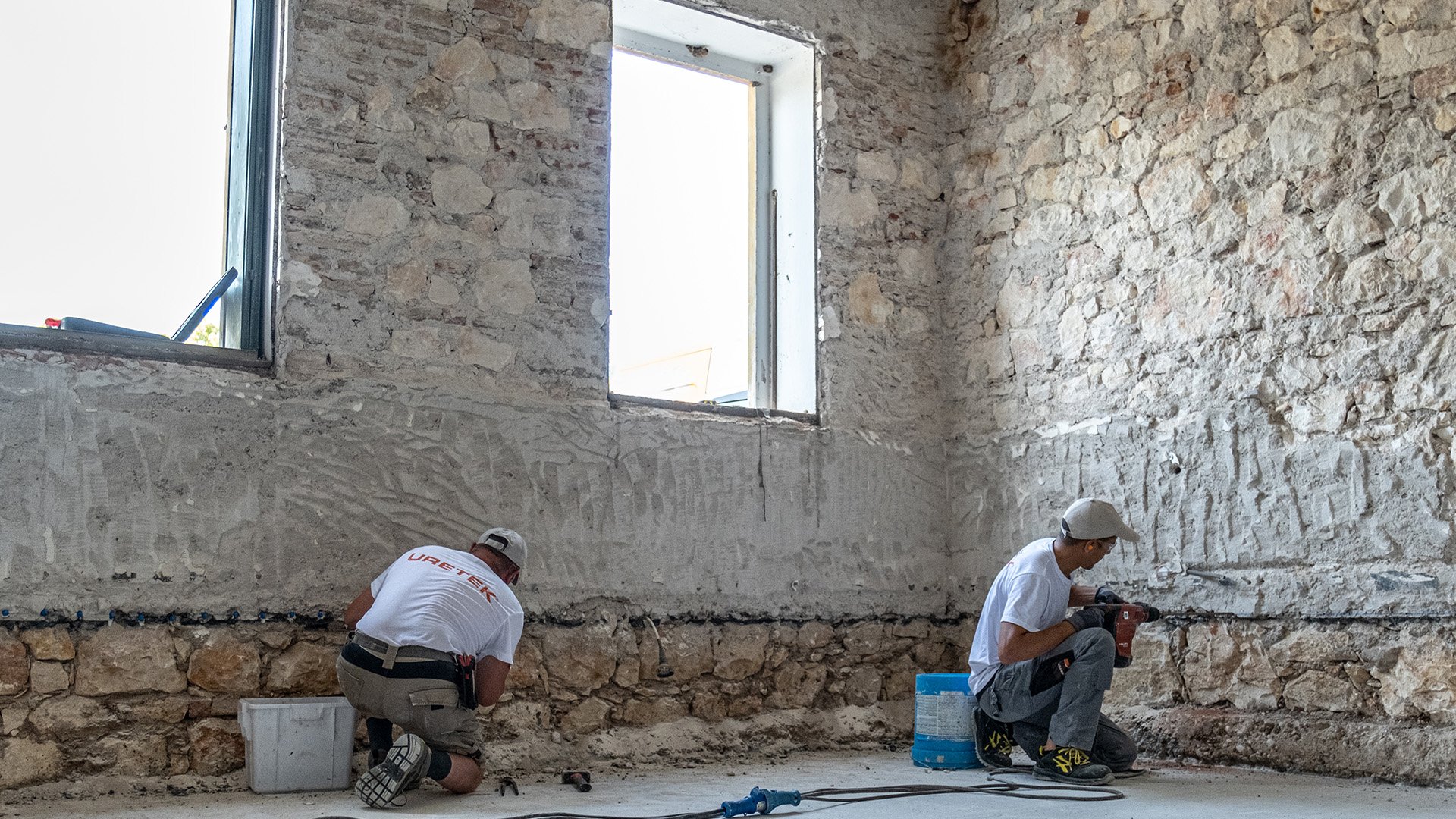 perforazioni umidita risalita uretek