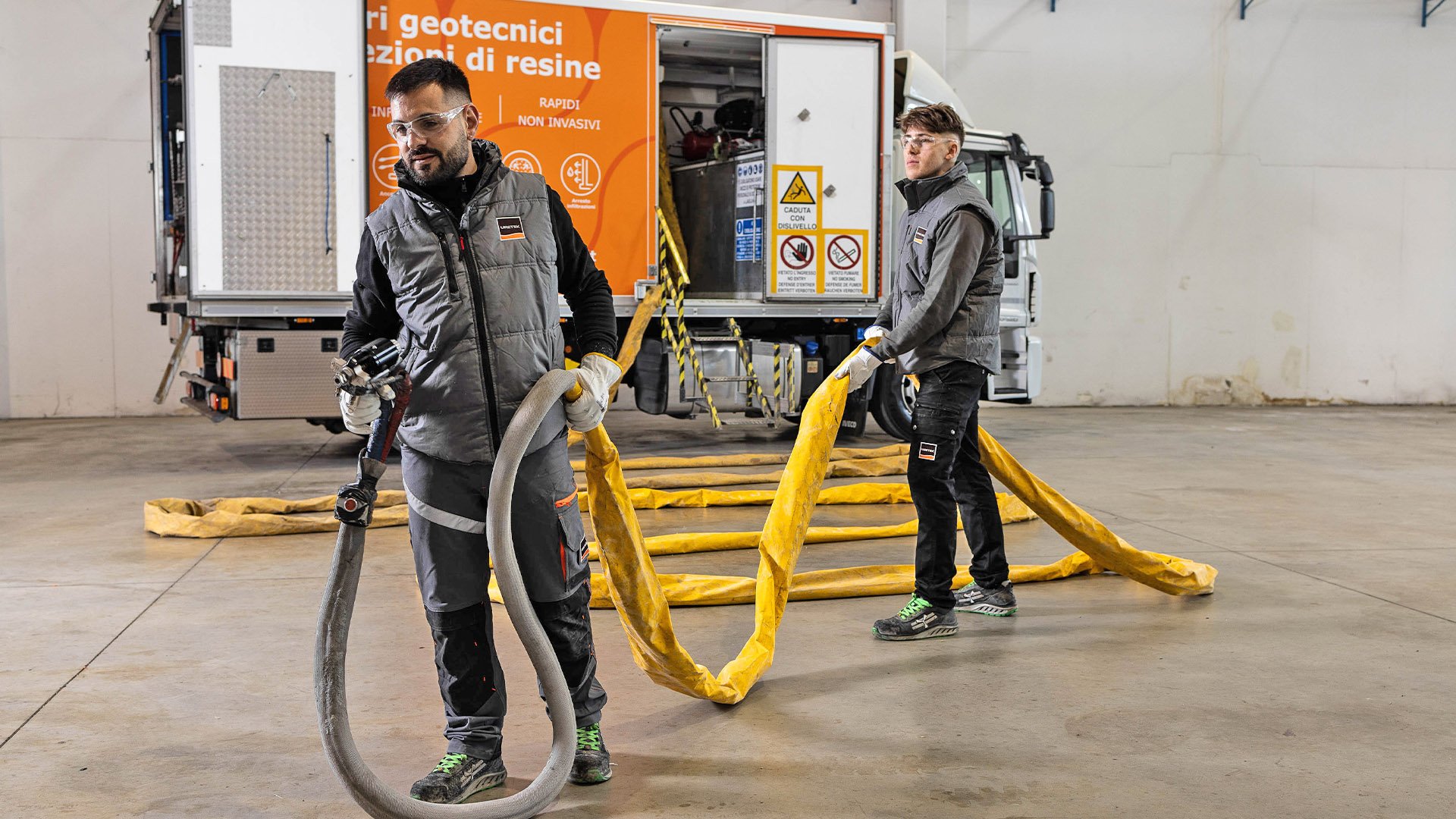 accantieramento stabilizzazione pavimentazione