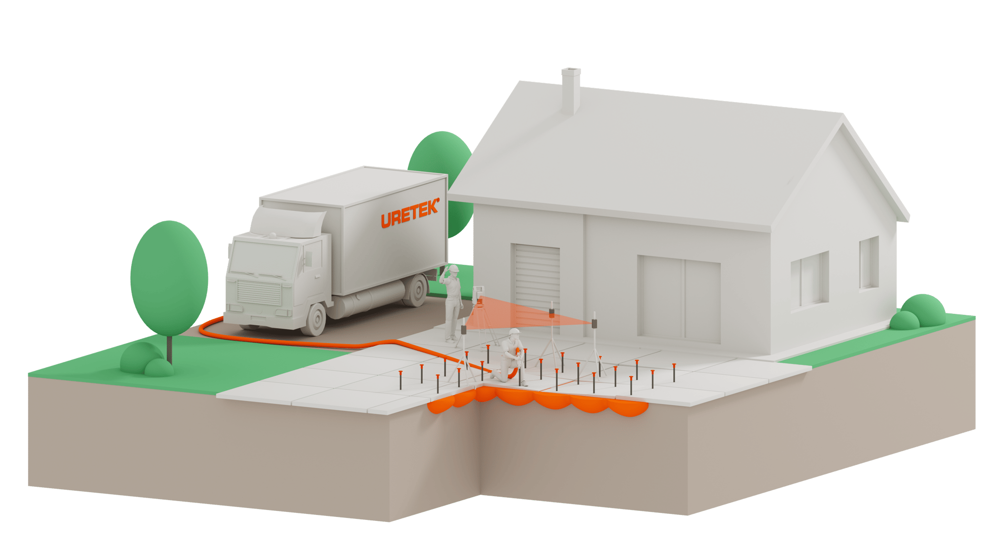 Levage et stabilisation du sol