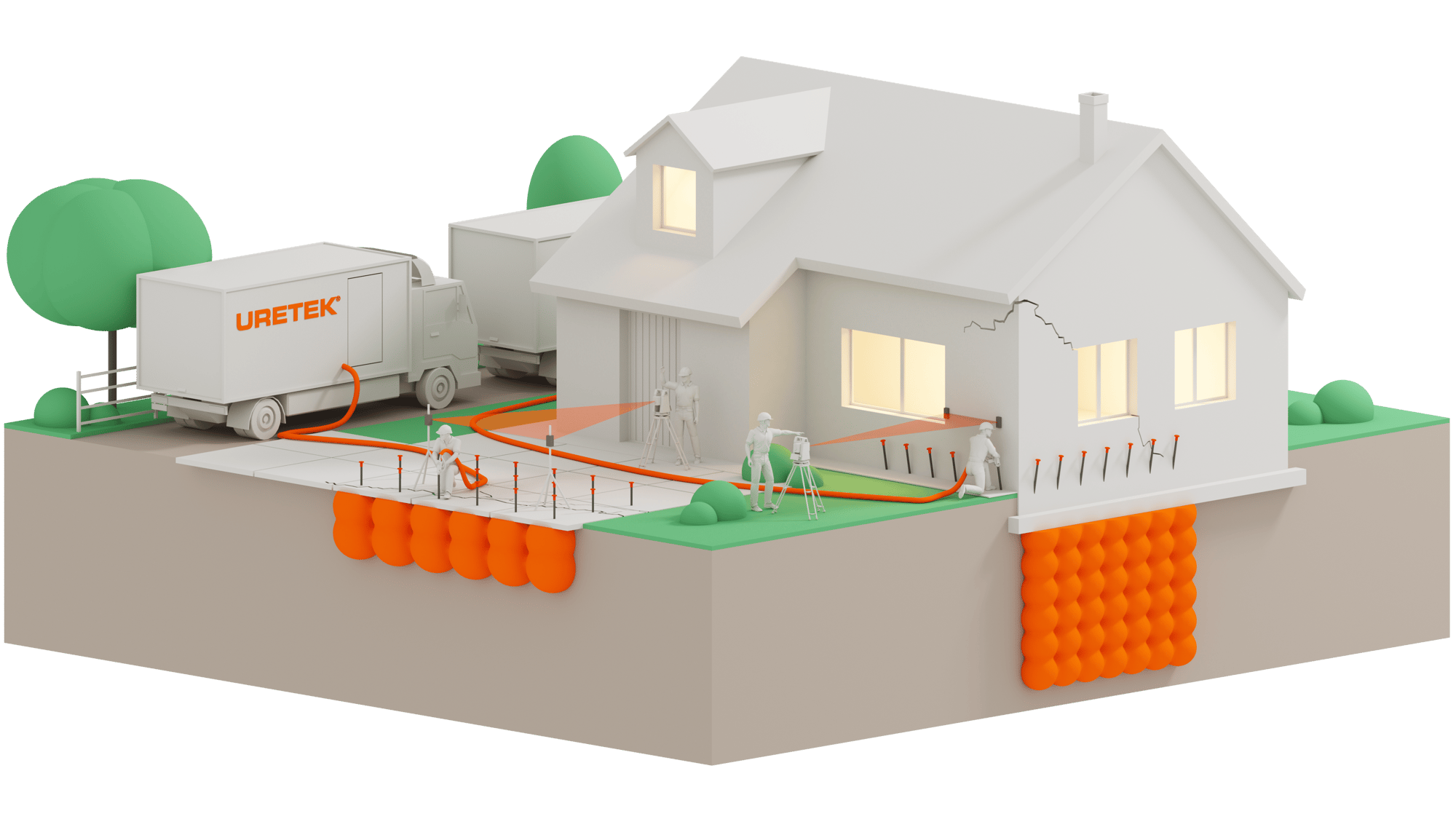 uretek_visual 3D_n_00 _foundation_soil consolidation_house_05