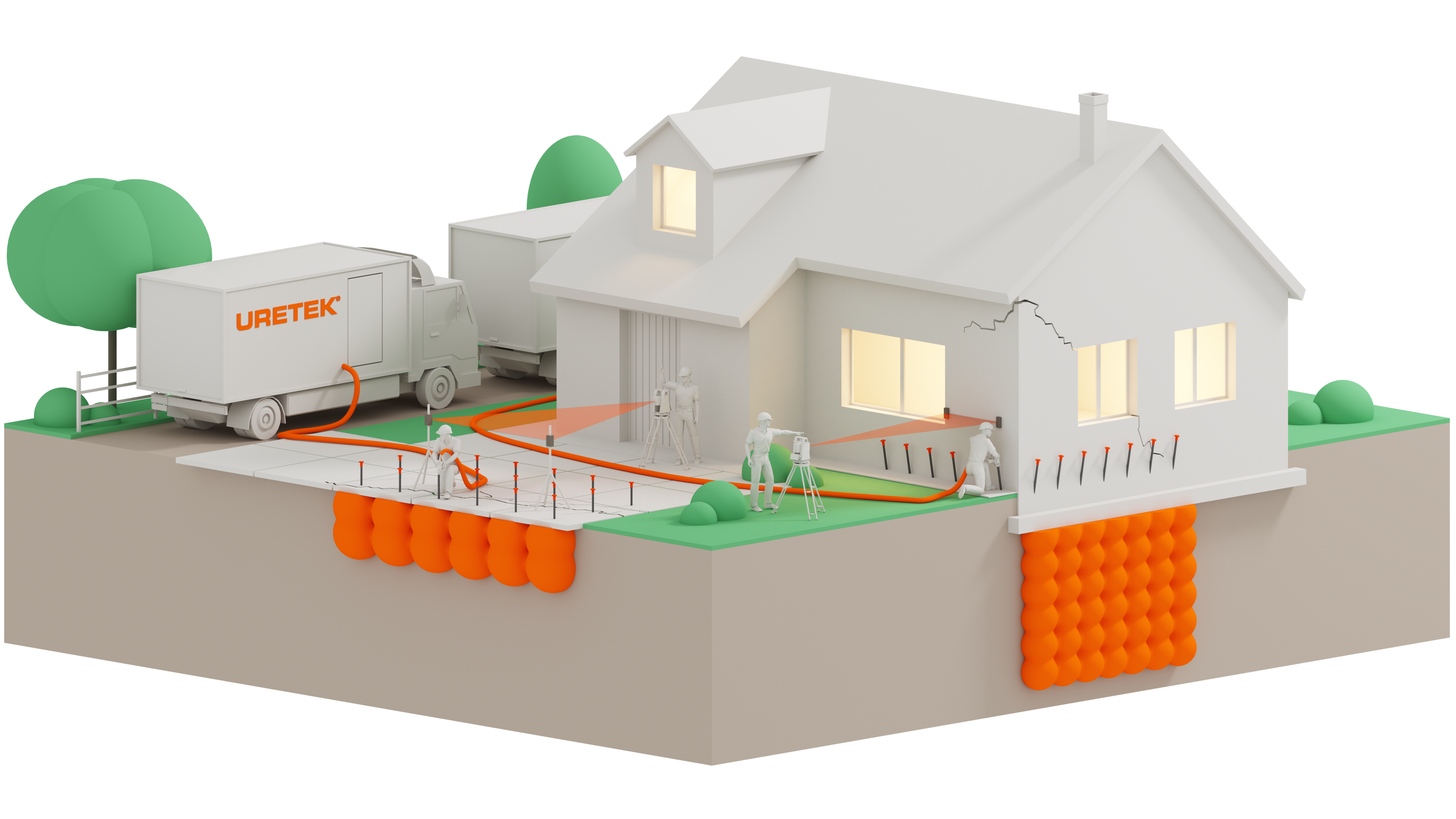 uretek_visual 3D_n_00 _foundation_soil consolidation_house_05