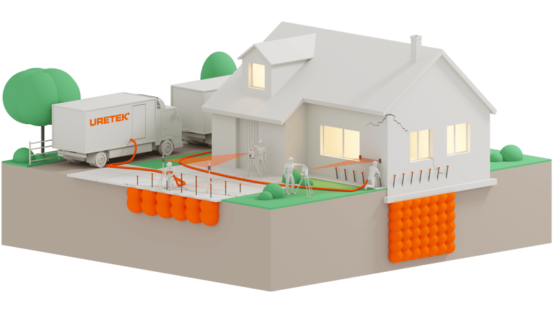 uretek_visual 3D_n_00 _foundation_soil consolidation_house_05