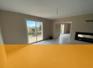 Intérieur d'une maison rénovée