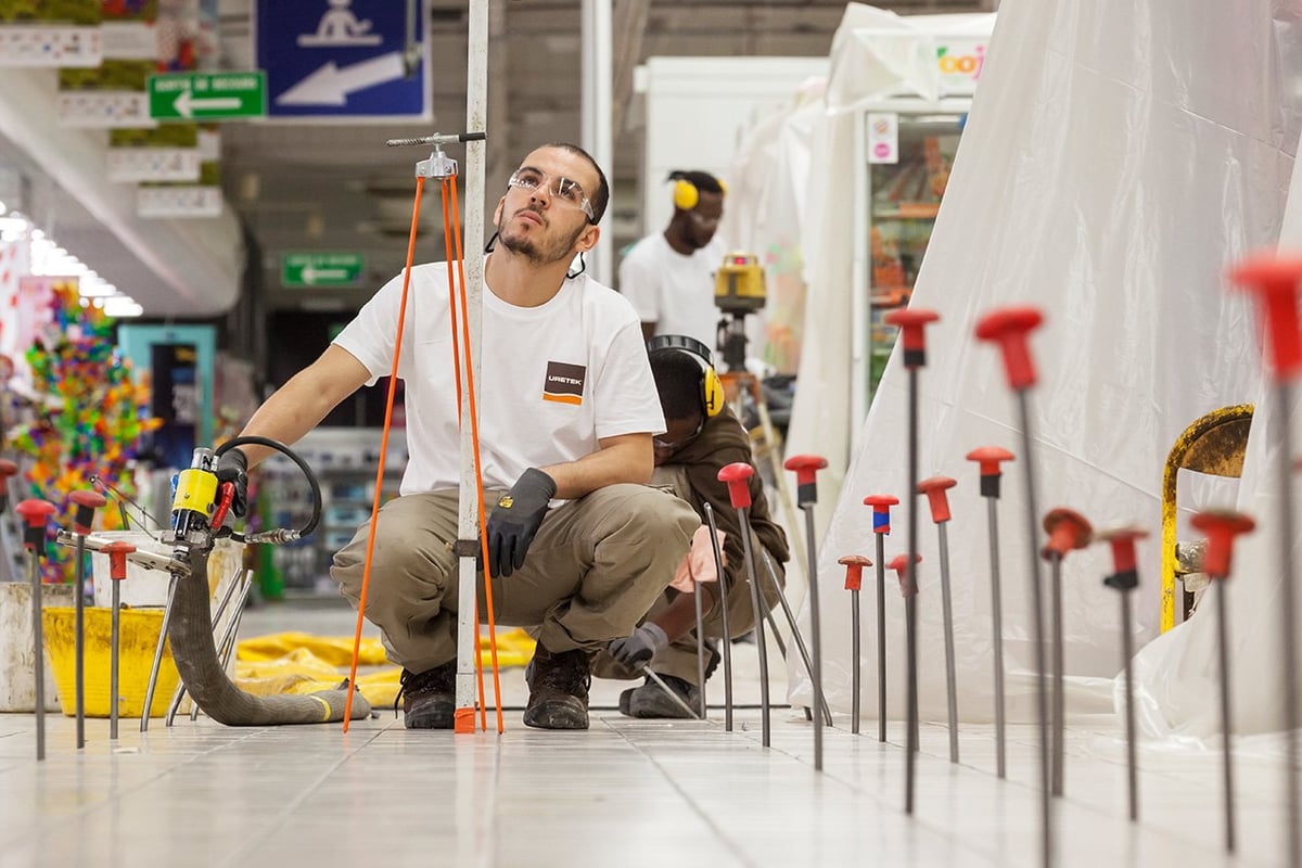 iniezione resina espandente sollevamento pavimenti ripristino planarita