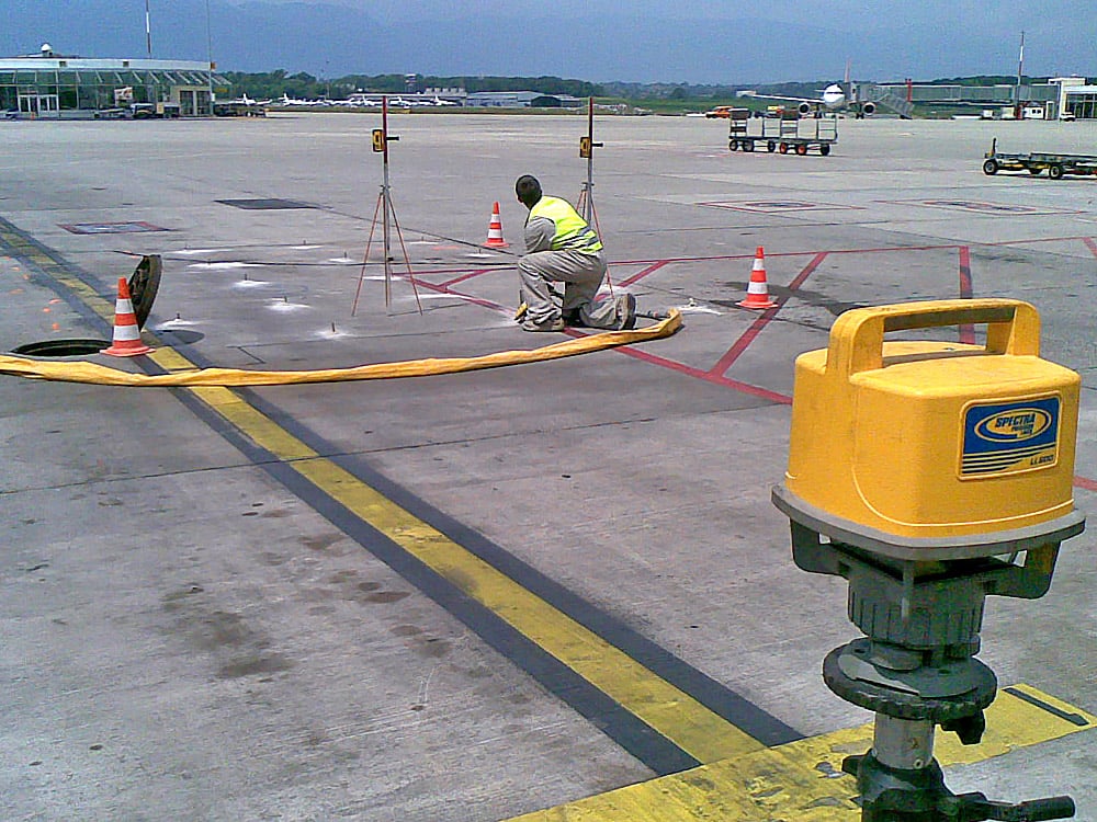 cedimento pavimentazione aeroporto