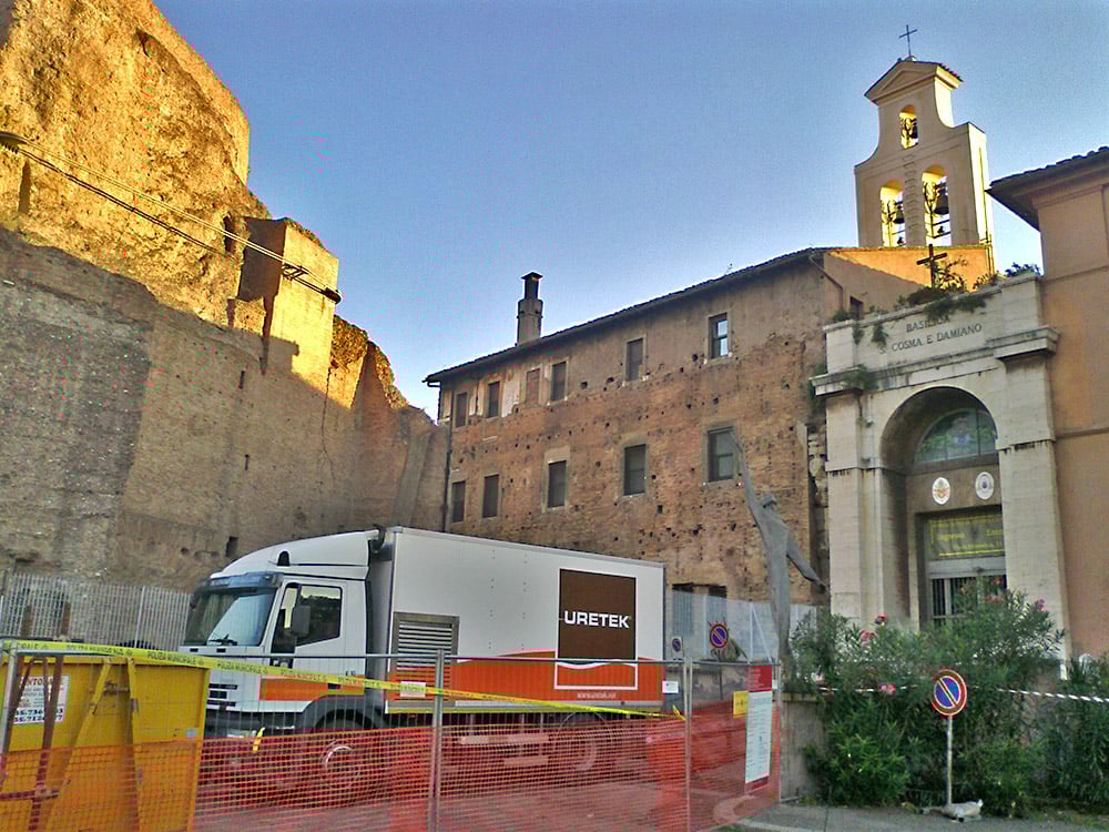 consolidamento terreno fondazione sistema monumentale