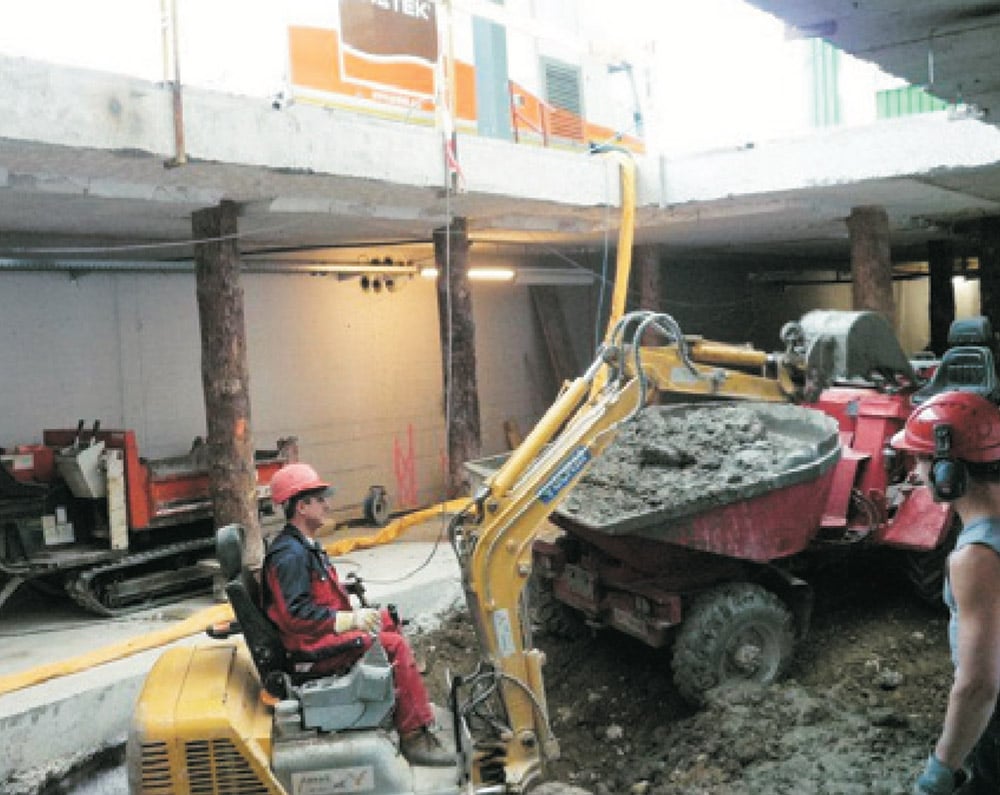 ridurre permeabilità terreno di fondazione sabbioso
