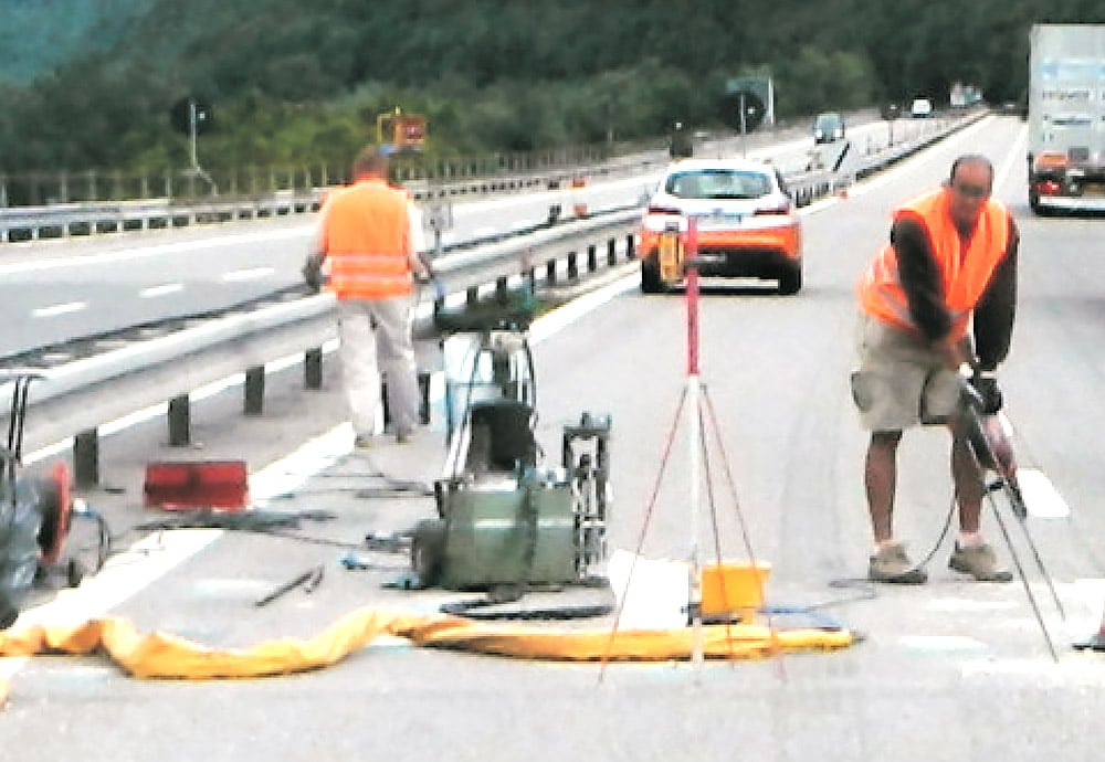 avvallamenti fenditure pavimentazione stradale