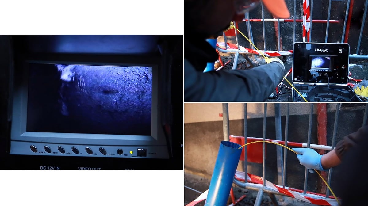 controllo cavita sotterranee con telecamera ispezione