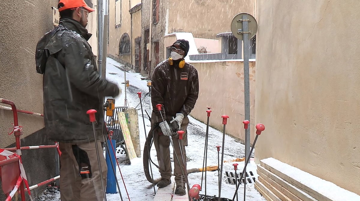 iniezioni resine espandenti uretek dopo riempimento argilla espansa