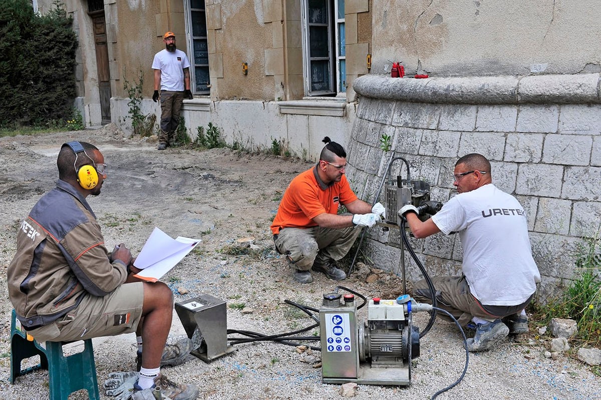 prove penetrometriche per intervento consolidamento terreno di fondazione