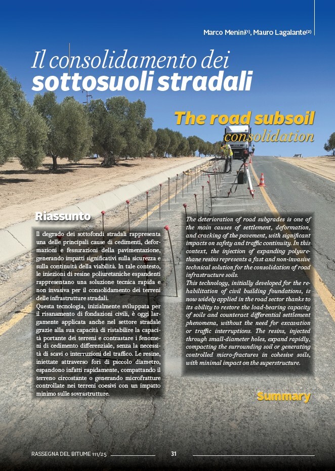 articolo la rassegna del bitume