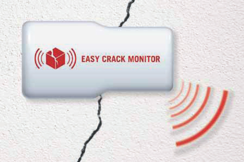 easy crack monitor monitoraggio automatico accurato delle crepe nei muri