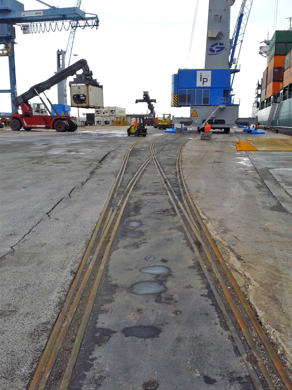 consolidamento terreno sotto pavimento carro ponte