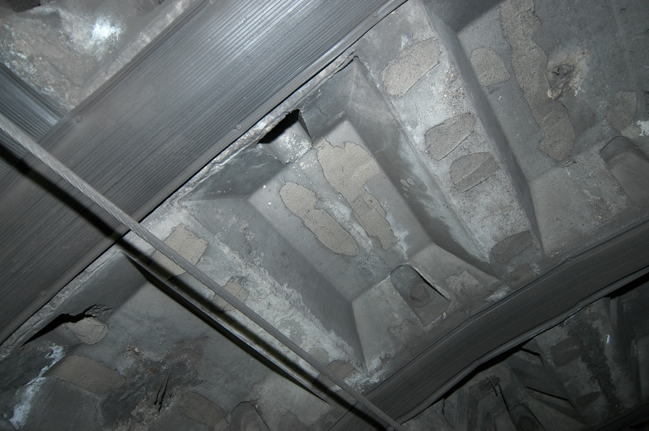 degrado rivestimento calcestruzzo galleria