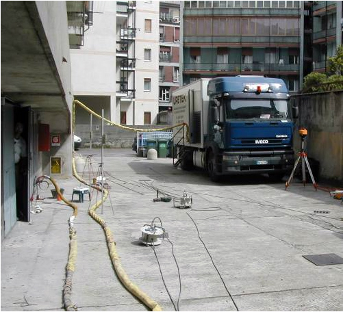cedimento terreno di fondazione condominio