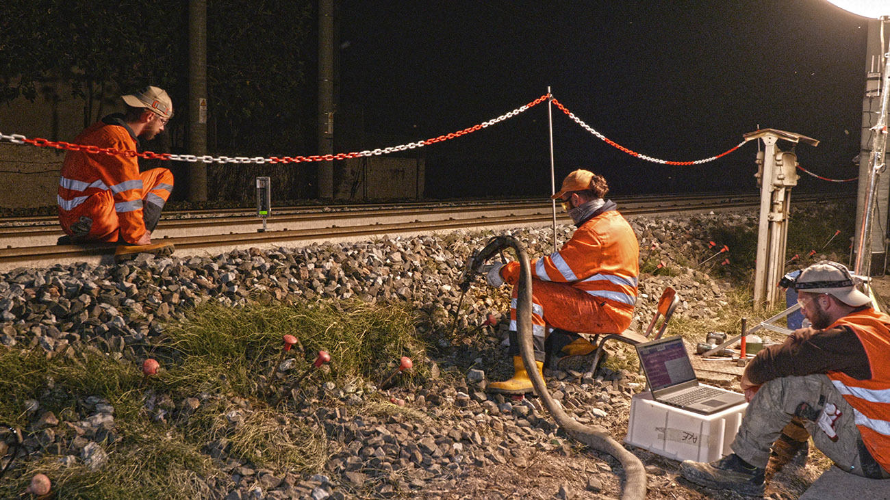 iniezioni resine espandenti per consolidiamento massicciato ferroviario